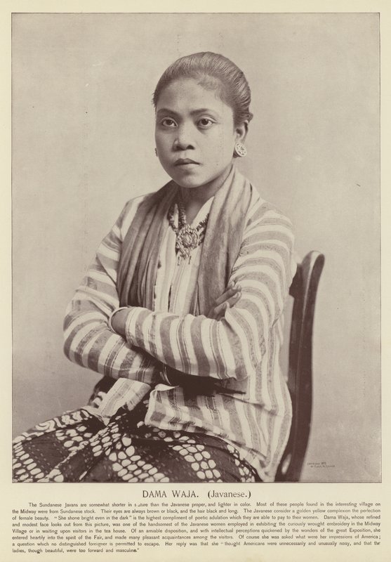 Dama Waja, Javaans door American Photographer