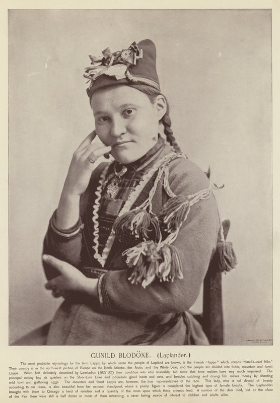 Gunild Blodoxe, Laplander door American Photographer