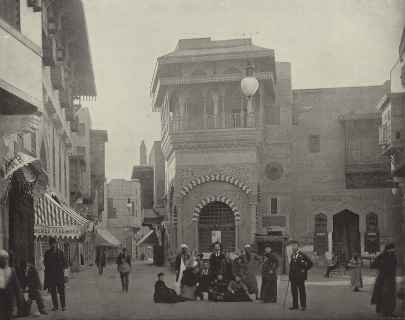 In de Cairo Straat door American Photographer