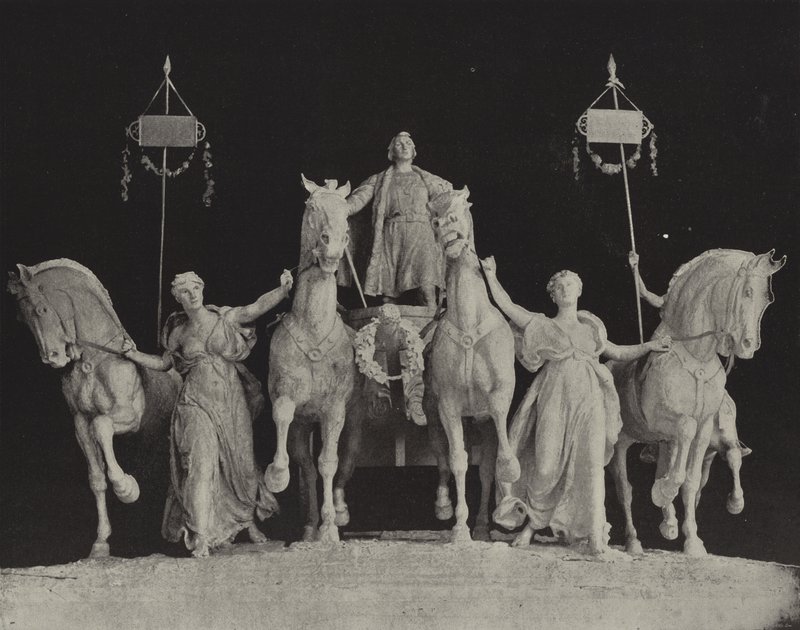 De Columbus Quadriga door American Photographer