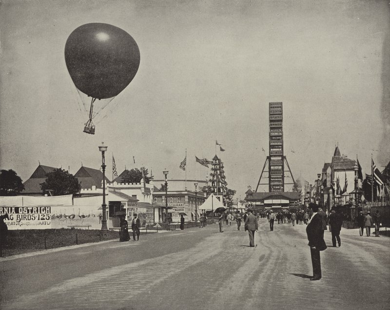 Westelijke Ingang van Midway Plaisance door American Photographer