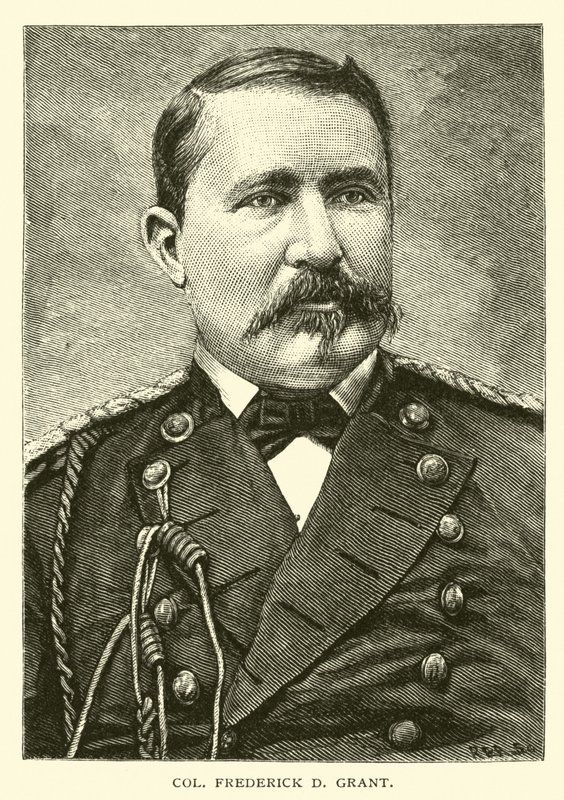 Kolonel Frederick D Grant door American School