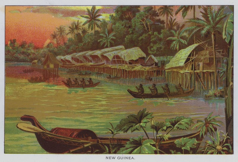 Nieuw-Guinea door American School