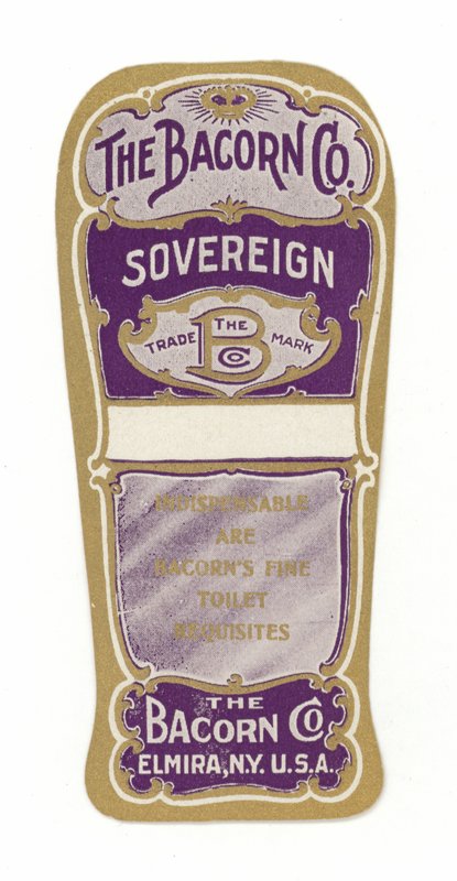 Parfumlabel, Sovereign door American School