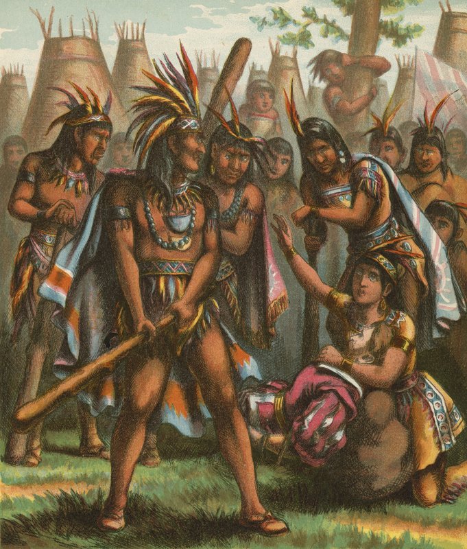 Pocahontas door American School