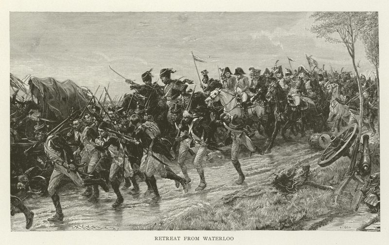 Terugtocht van Waterloo door American School
