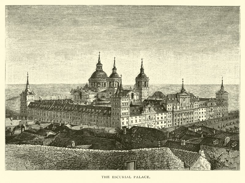 Het Escurial Paleis door American School