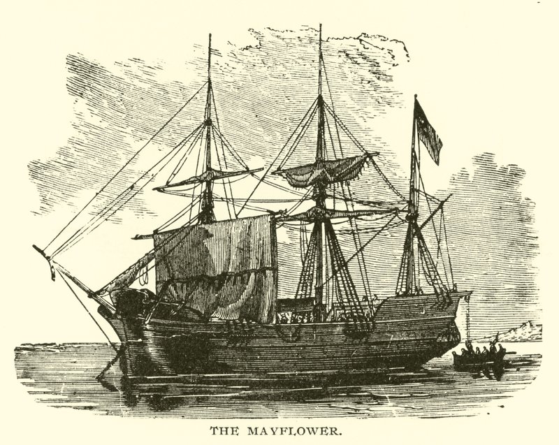 De Mayflower door American School