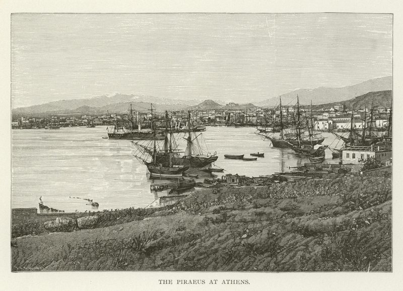 De Piraeus in Athene door American School