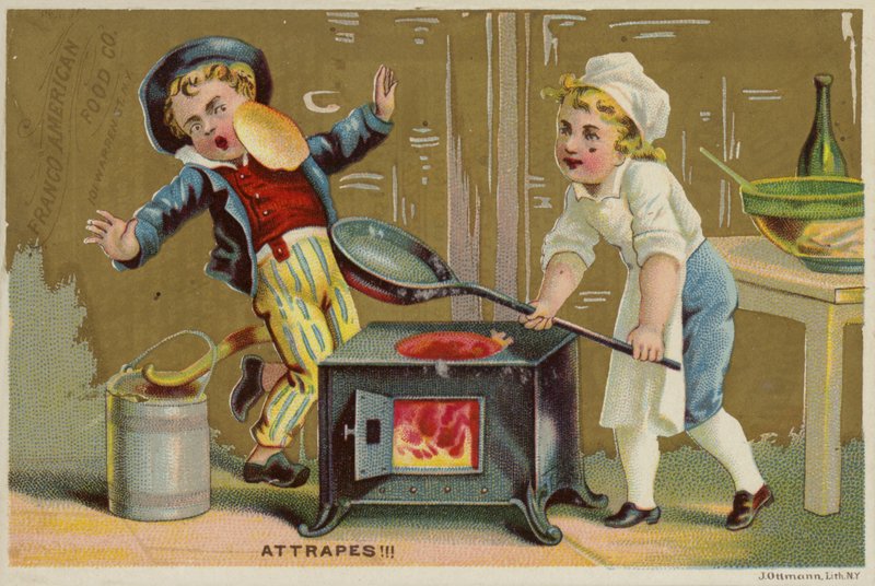 Pannenkoek in Gezicht Gooien door American School