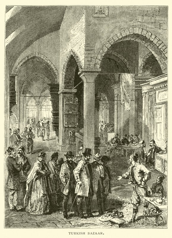 Turkse Bazaar door American School