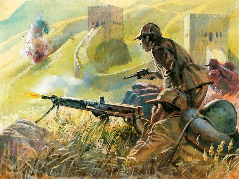Vechten langs de Chinese Muur door Andrew Howat