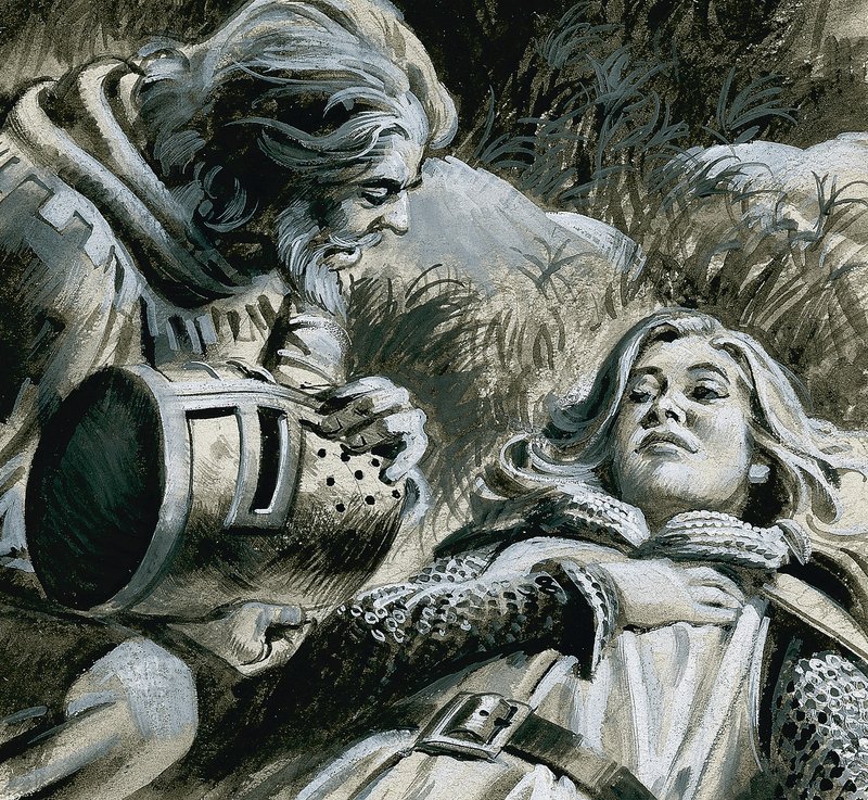 Robin Hood en Marion Fitzwalter door Andrew Howat