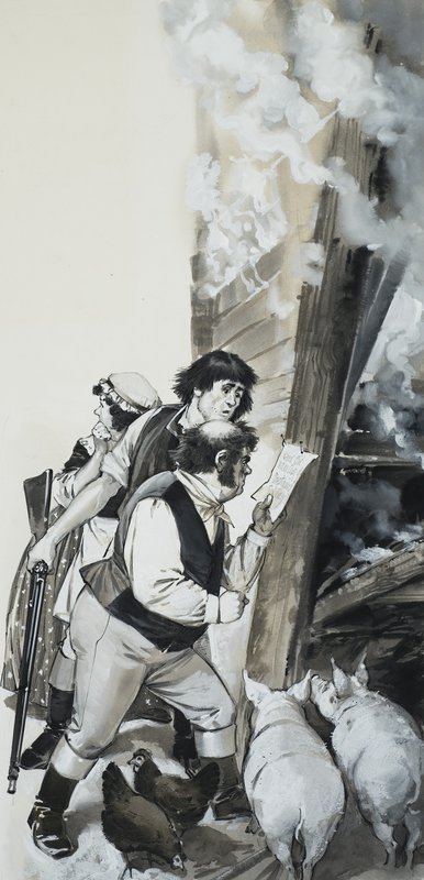 Mannen met varkens door Angus McBride