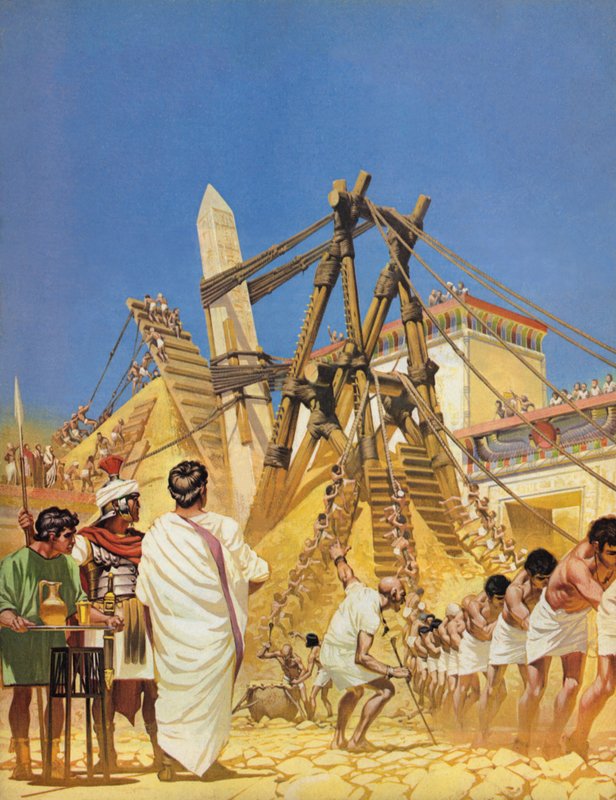 Het optrekken van Cleopatra