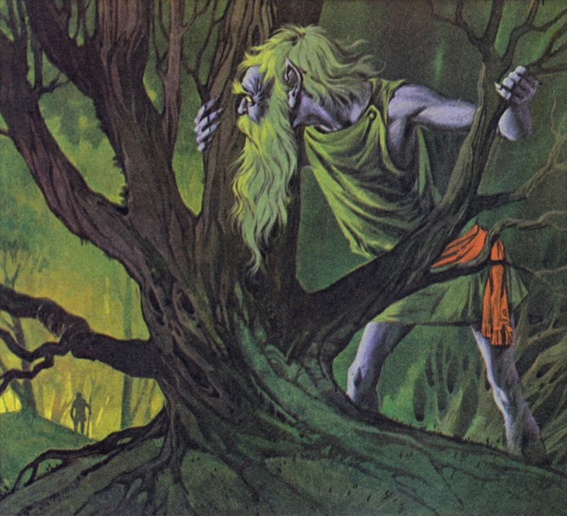De Leshy (kleurenlitho) door Angus McBride