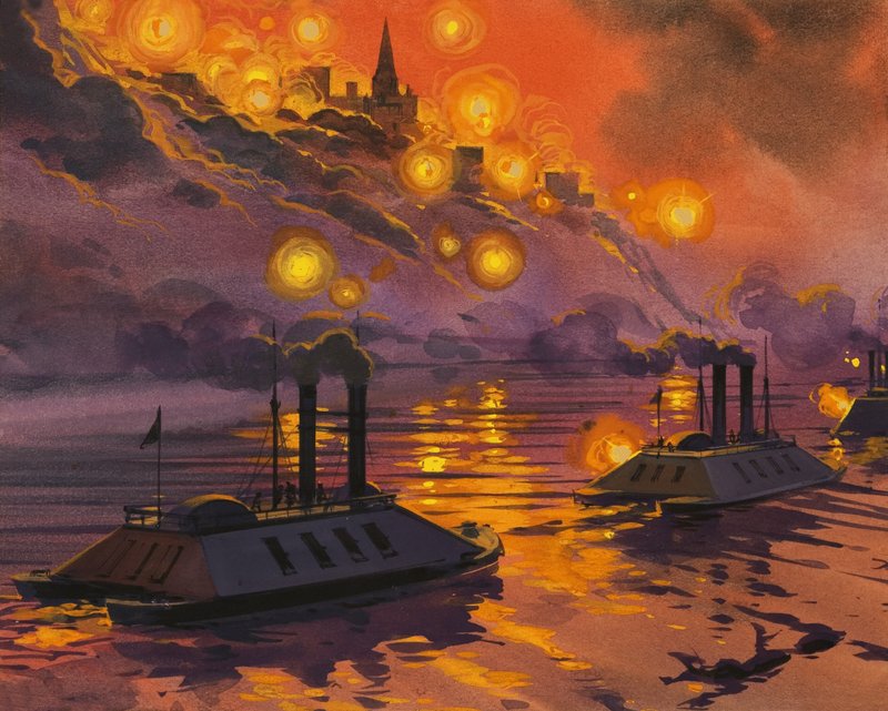 Het beleg van Vicksburg door Angus McBride