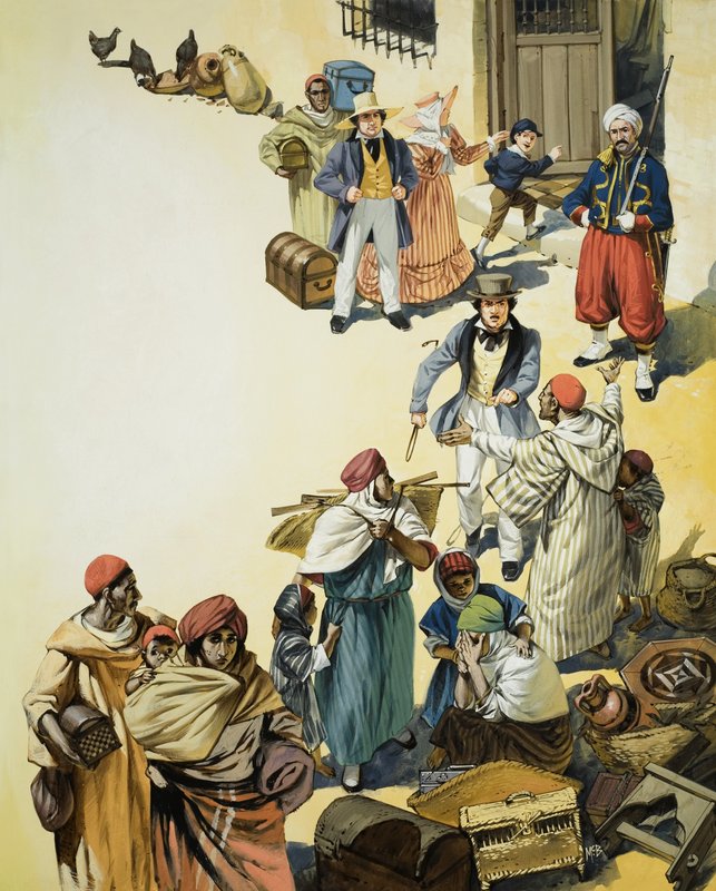 Ongeïdentificeerde scène door Angus McBride