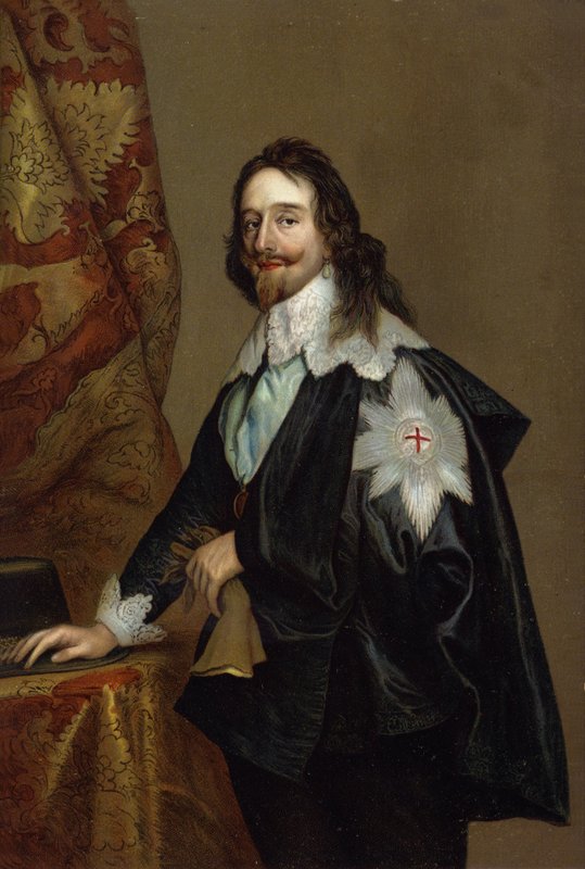 Karel I door Anthony van Dyck