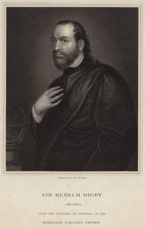 Portret van Sir Kenelm Digby door Anthony van Dyck