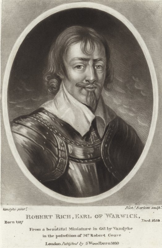 Robert Rich door Anthony van Dyck