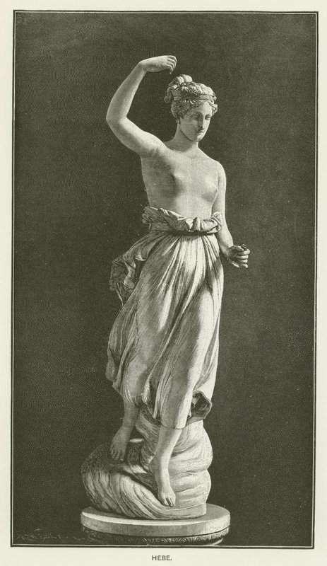 Hebe door Antonio Canova