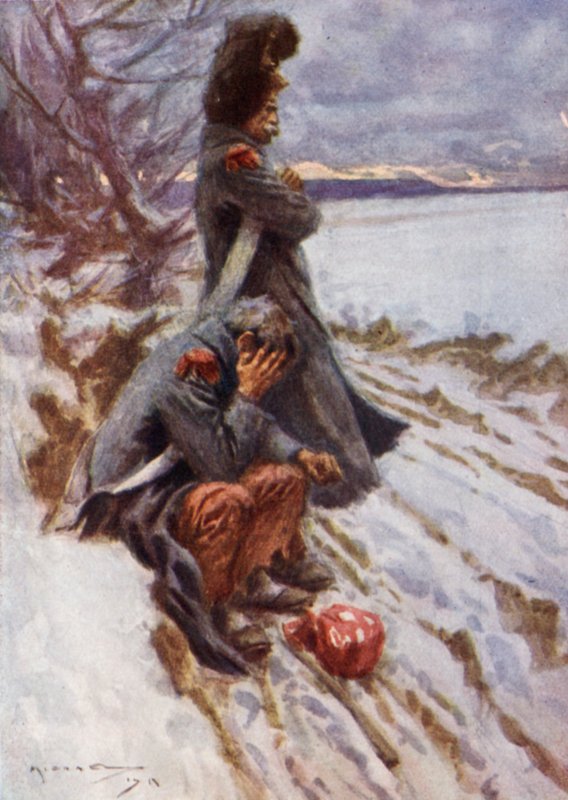 De twee grenadiers door Arthur C. (after) Michael