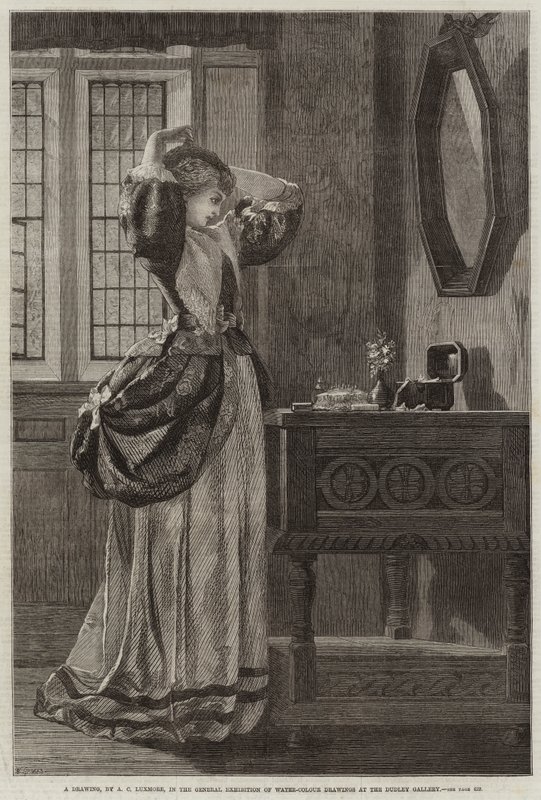 Een tekening door Arthur C. H. Luxmoore