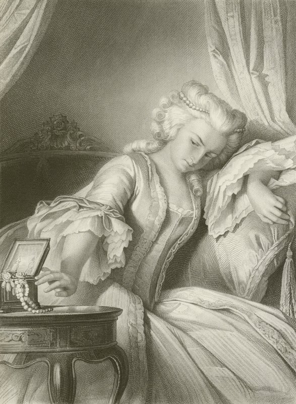 Lady Milford door Arthur Georg von Ramberg