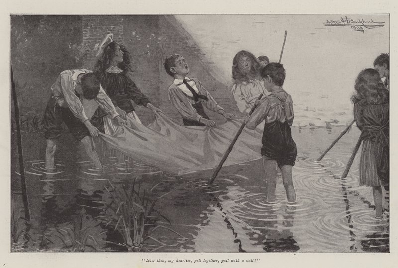 The Would-Be-Goods, door E. Nesbit door Arthur Herbert Buckland