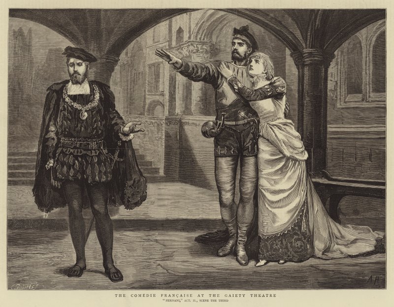 De Comédie Française in het Gaiety Theatre door Arthur Hopkins