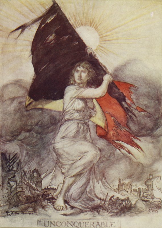 Onoverwinnelijk door Arthur Rackham
