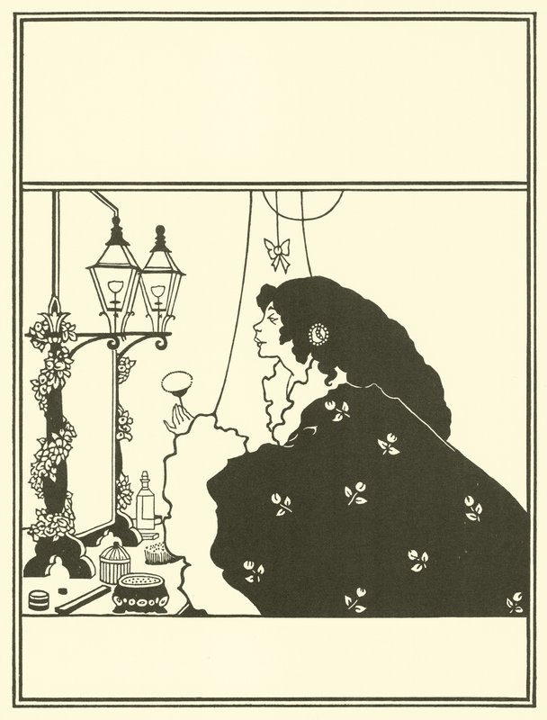 Omslagontwerp, The Yellow Book door Aubrey Beardsley