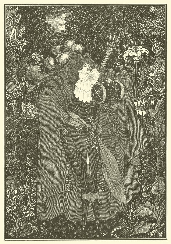 De abt door Aubrey Beardsley