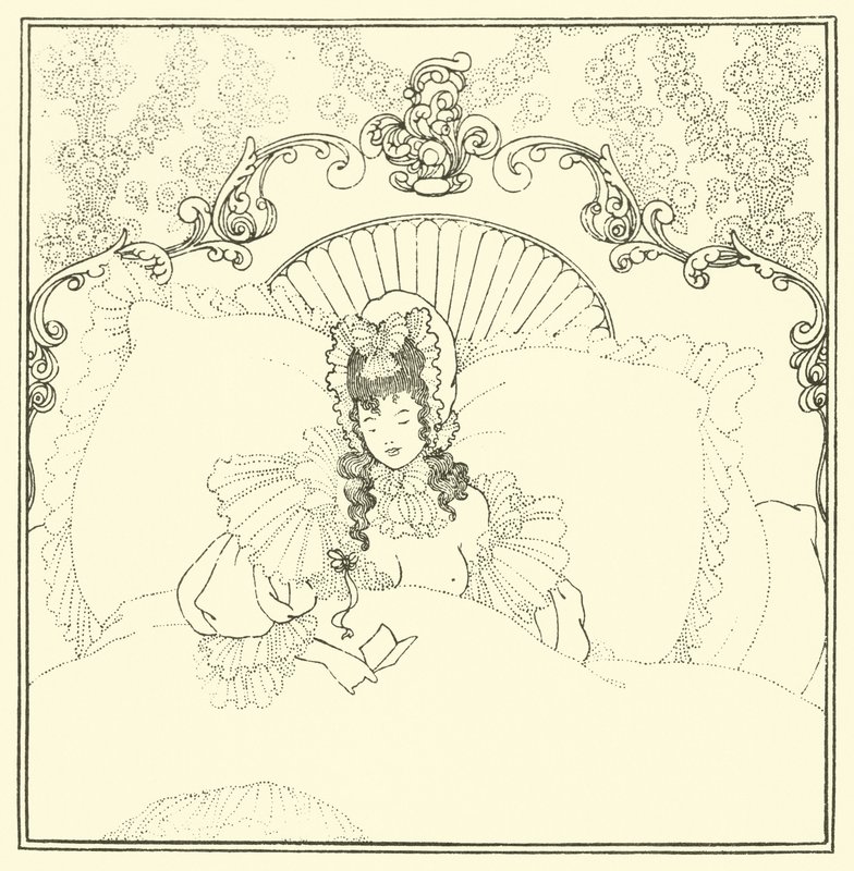 De liefdesbrief door Aubrey Beardsley