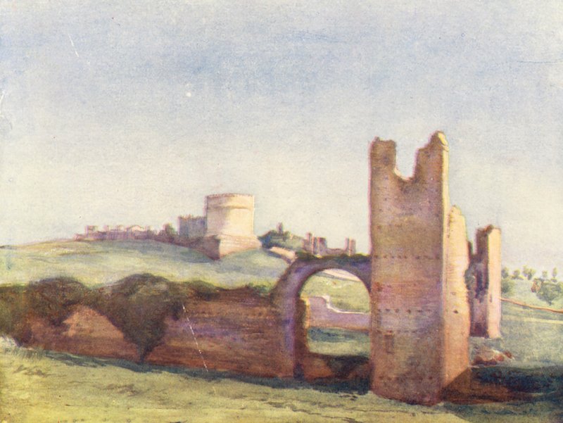 Rome: Circus van Maxentius door Aubrey Waterfield
