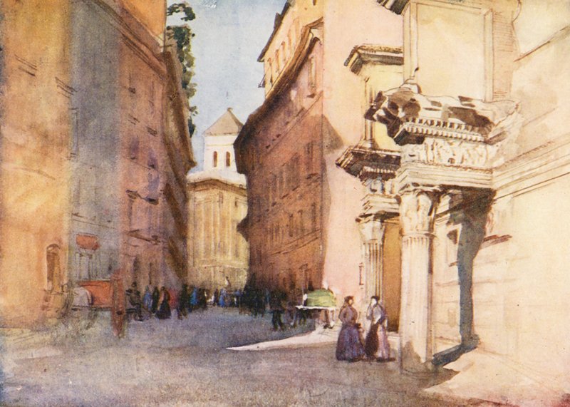 Rome: Forum van Nerva door Aubrey Waterfield