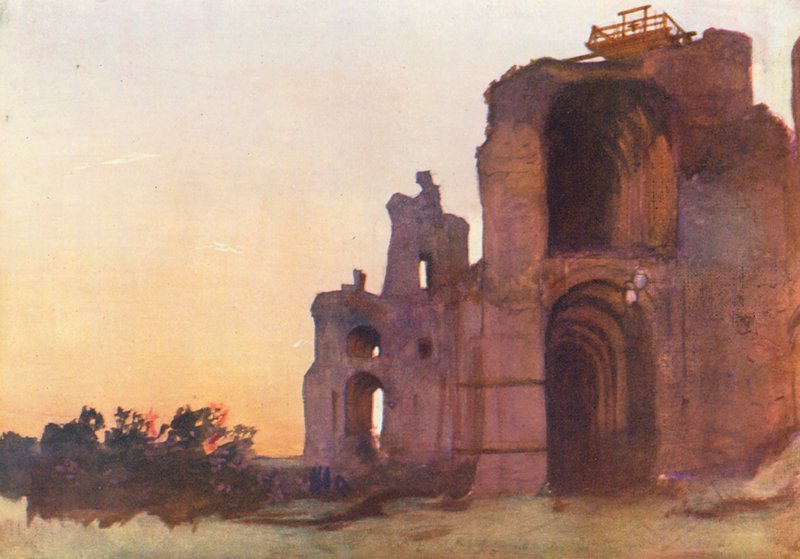 Rome: Paleis van Septimius Severus door Aubrey Waterfield