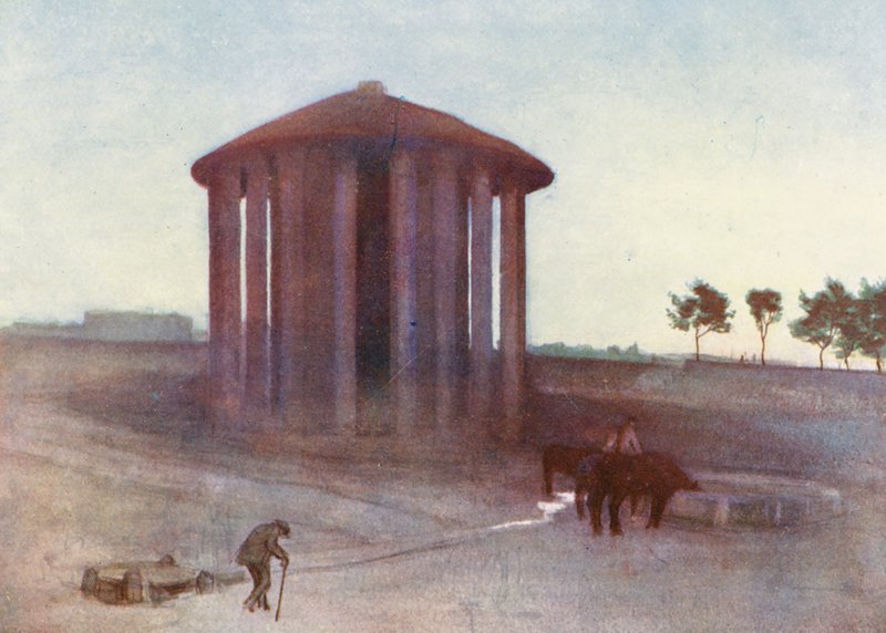 Rome: Tempel van Vesta door Aubrey Waterfield