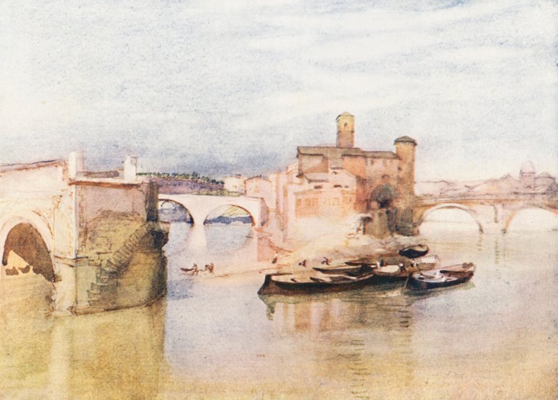 Rome: Het Tiber-eiland door Aubrey Waterfield