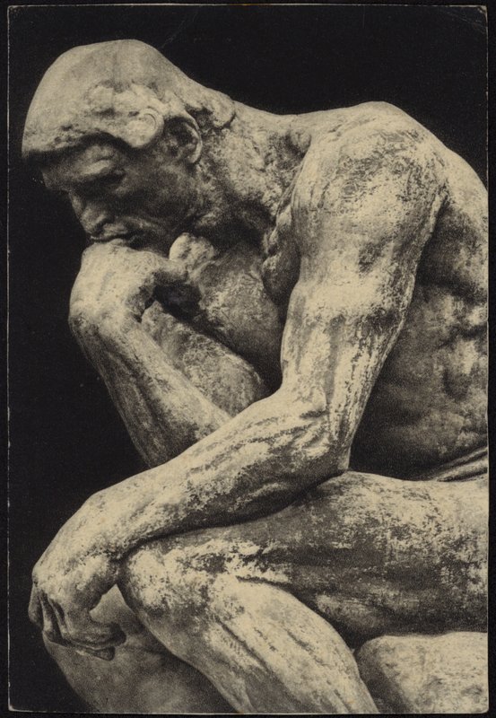 De Denker door Auguste Rodin