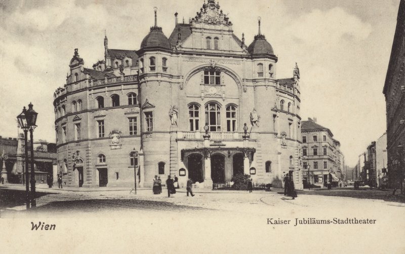 Keizerlijk Jubileum Burgerlijk Theater, Wenen door Austrian Photographer
