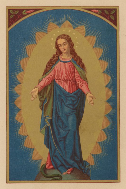 B Maria, virgo immaculata door Austrian School