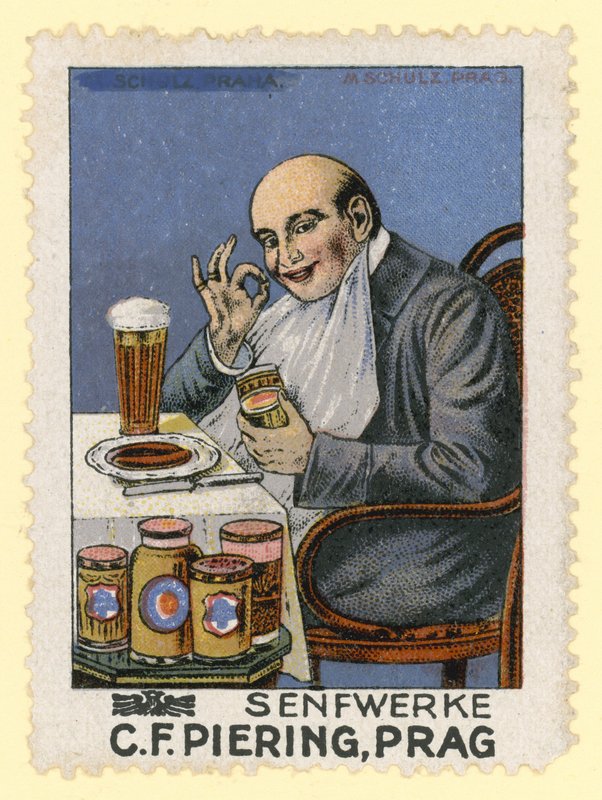 C F Piering mosterd, Praag door Austrian School