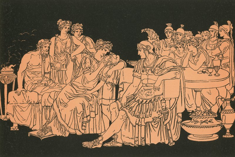 Dido en de valse Ascanius door Bartolomeo Pinelli
