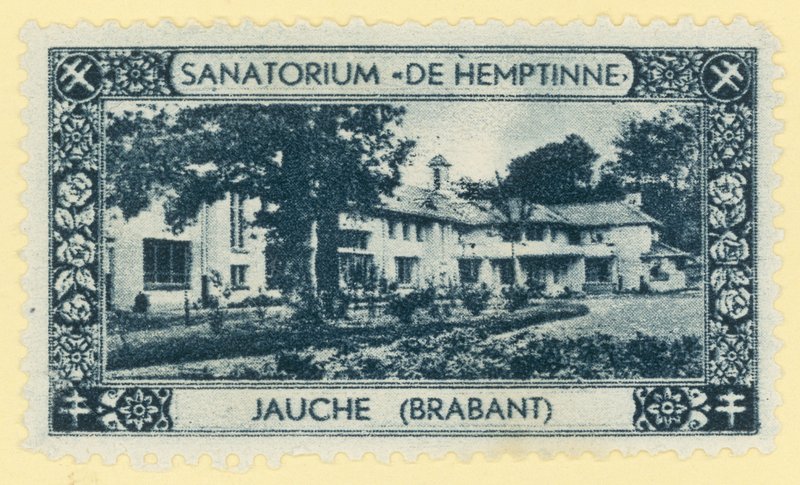 De Hemptinne Sanatorium, Jauche, Brabant, België door Belgian School