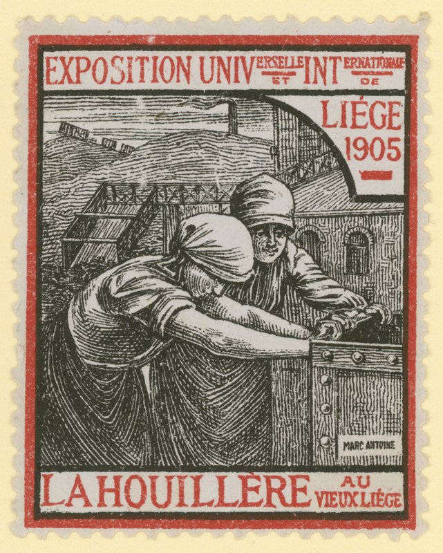 Internationale Tentoonstelling, Luik, 1905 door Belgian School