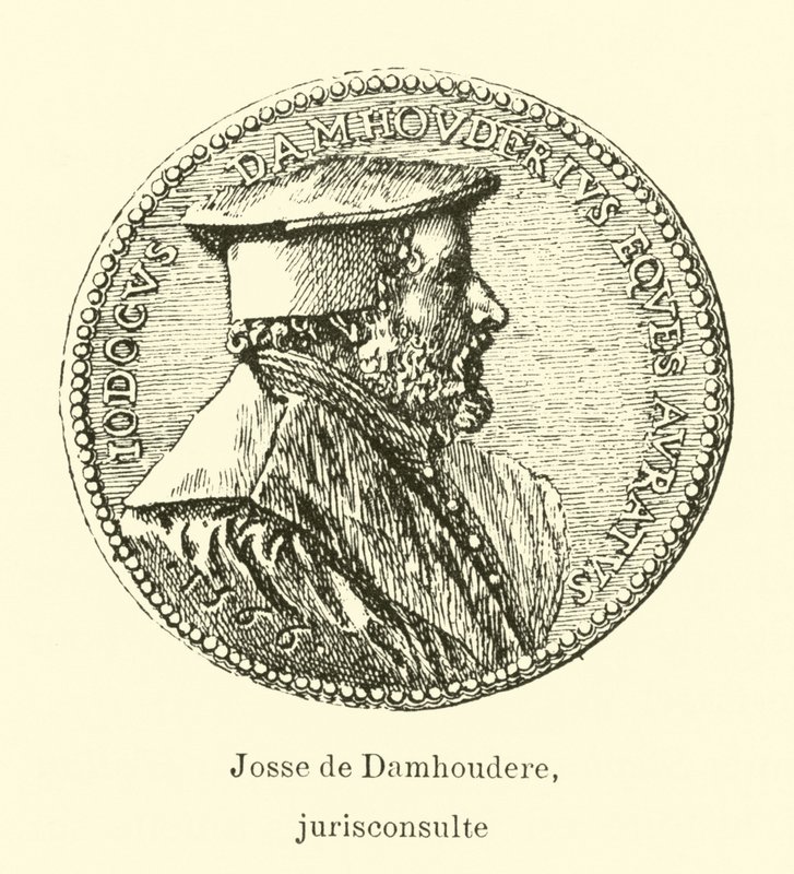 Joos de Damhouder, Vlaamse jurist door Belgian School