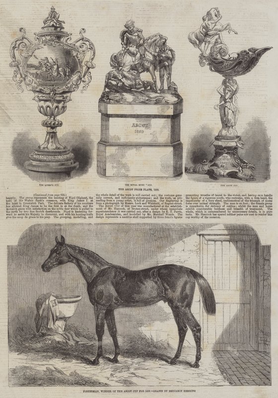 De Ascot Cup door Benjamin Herring