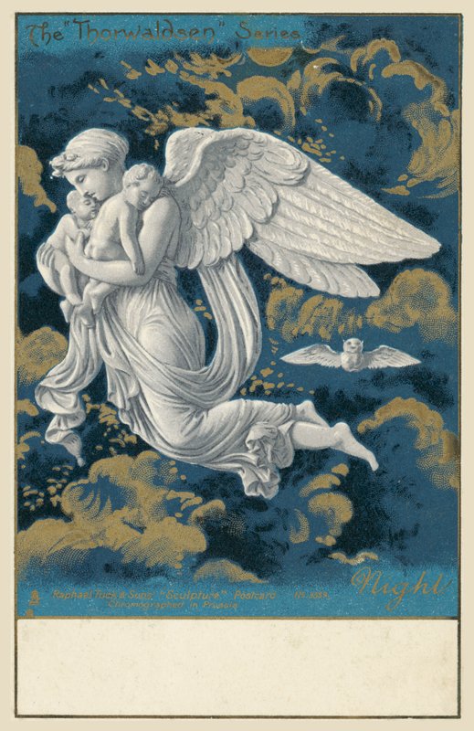 Nacht door Bertel (after) Thorvaldsen